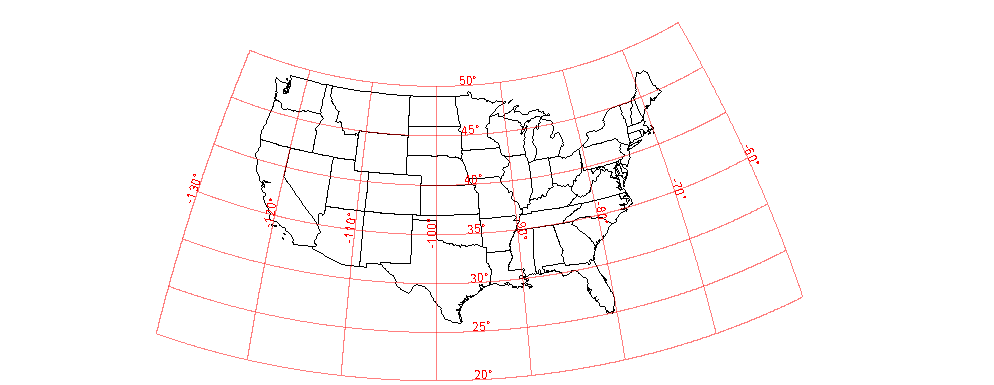 Nice map of United States