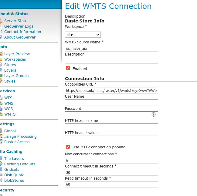 Creating a cascading data store